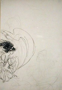 Pompada (kağıt üzerine kurşun kalem) by Arthur Rackham