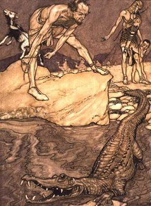 Timsah by Arthur Rackham