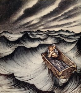 Danae çocuğunu sıkıca alkışladı, Nathaniel Hawthorne