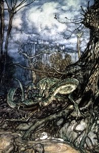 Ejderha by Arthur Rackham