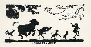 Jack servetini aramak için nasıl dışarı çıktı? by Arthur Rackham