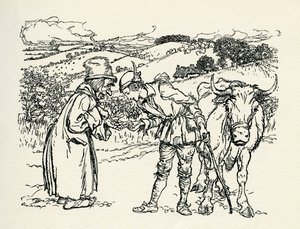 Jack ve Fasulye Sırığı by Arthur Rackham