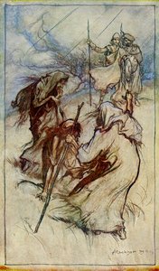 William Shakespeare tarafından Macbeth by Arthur Rackham