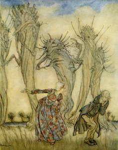Bay ve Bayan Sirke by Arthur Rackham