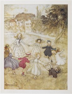 yüzük-a-ring-a-güller by Arthur Rackham