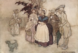 Rip Van Winkle, 1907 by Arthur Rackham