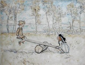 Gör, Gör, Margery Daw by Arthur Rackham