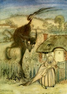 Öcü Canavar by Arthur Rackham