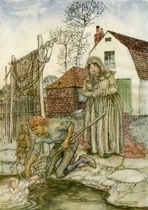Balık ve Yüzük by Arthur Rackham
