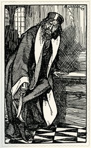 Venedik Taciri, William Shakespeare by Arthur Rackham