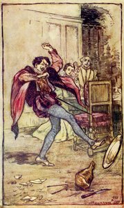 Hırçınlığın Evcilleştirilmesi, William Shakespeare by Arthur Rackham