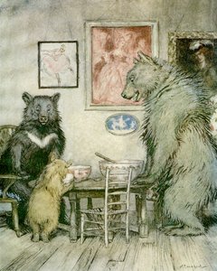 Üç Ayı by Arthur Rackham