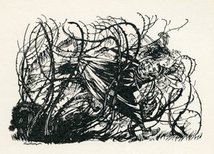 Kuyunun Üç Başı by Arthur Rackham