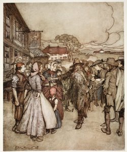 Washington Irving, pub tarafından Rip Van Winkle