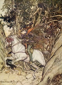 Undine, Friedrich de la Motte Fouqué by Arthur Rackham