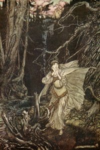 Undine, Friedrich de la Motte Fouqué by Arthur Rackham