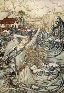Undine, Friedrich de la Motte Fouqué by Arthur Rackham
