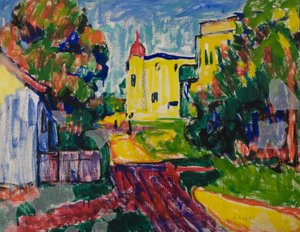 Bir cadde by Arthur Segal