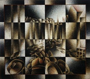 Sahildeki Depolar by Arthur Segal