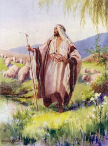 Rab benim çobanımdır (renkli taş) by Arthur Twidle