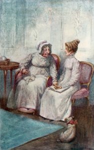 Jane Austen tarafından Northanger Manastırı için İllüstrasyon