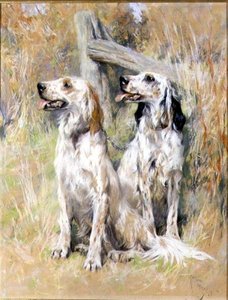 Bir Stile tarafından İngiliz Setters by Arthur Wardle