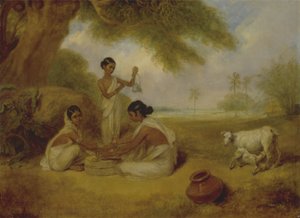 Mısır Öğütme, c.1792-95 (tuval üzerine yağlı boya)