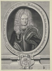 Adam Gottlob Baron Meusebach (baskı) by Artist Unknown