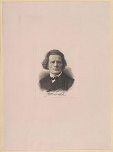 Anton Rubinstein (baskı) by Artist Unknown