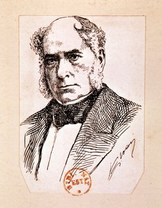 BESSEMER Sir Henry, İngiliz mucit ve mühendis (çizim)