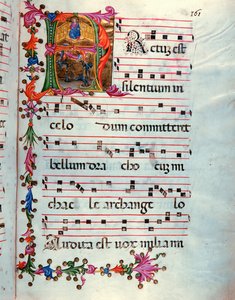 Yargıç İsa ve Başmelek Mikail Şeytanlarla Savaşıyor by Artist Unknown