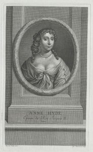 York Düşesi Anne Hyde (baskı) by Artist Unknown