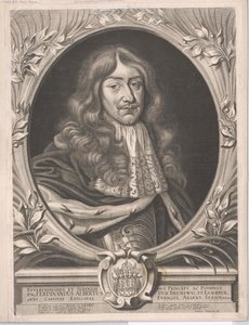 Brunswick-Wolfenbuettel Dükü Ferdinand Albert II (baskı) by Artist Unknown