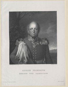Cambridge Dükü Adolf Friedrich by Artist Unknown