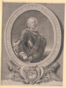 Saxe-Weissenfels Dükü Johann Adolf II by Artist Unknown