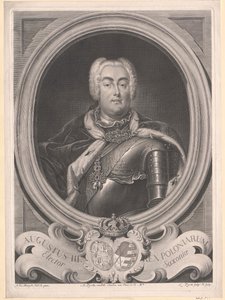 Saksonya Seçmeni Frederic August II by Artist Unknown