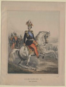 Rusya İmparatoru Alexander II by Artist Unknown
