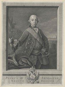 Rusya İmparatoru Peter III by Artist Unknown