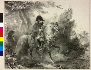 Fransız İmparatoru Napoleon I Bonaparte by Artist Unknown
