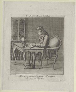 Fran006f0069s Marie Arouet Voltaire by Artist Unknown