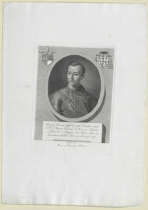 Francis Xavier Prens Maximus (baskı) by Artist Unknown