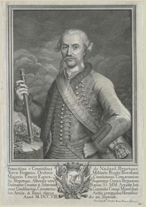 Franz count Nadasdy-Nadasd-Fogaras by Artist Unknown