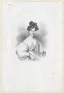 Gabriele Kontes Wratislaw von Mitrowitz by Artist Unknown