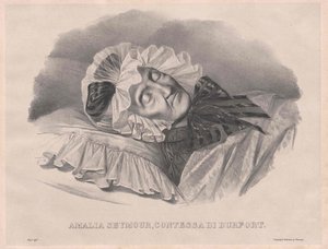 Georgiana Amalia Seymour (baskı) by Artist Unknown