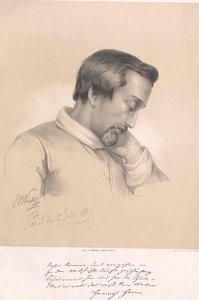 Heinrich Heine (baskı) by Artist Unknown