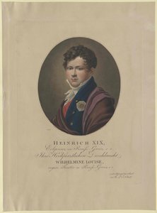 Heinrich Kont Reuss zu Greiz by Artist Unknown