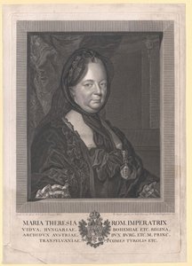 Kutsal Roma İmparatoriçesi Maria Theresa by Artist Unknown