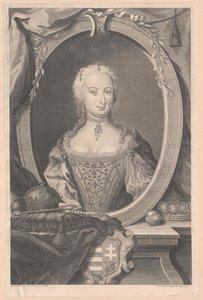 Kutsal Roma İmparatoriçesi Maria Theresa by Artist Unknown