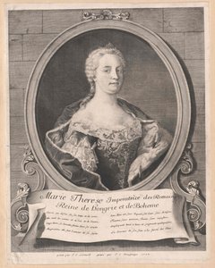 Kutsal Roma İmparatoriçesi Maria Theresa by Artist Unknown