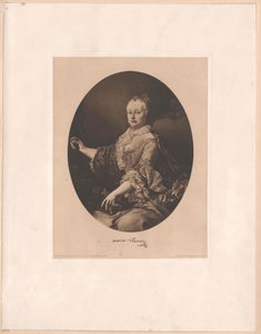 Kutsal Roma İmparatoriçesi Maria Theresa by Artist Unknown